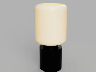DIY Lamp with base and shade