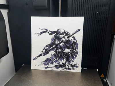 Donatello Hueforge Canvas art print