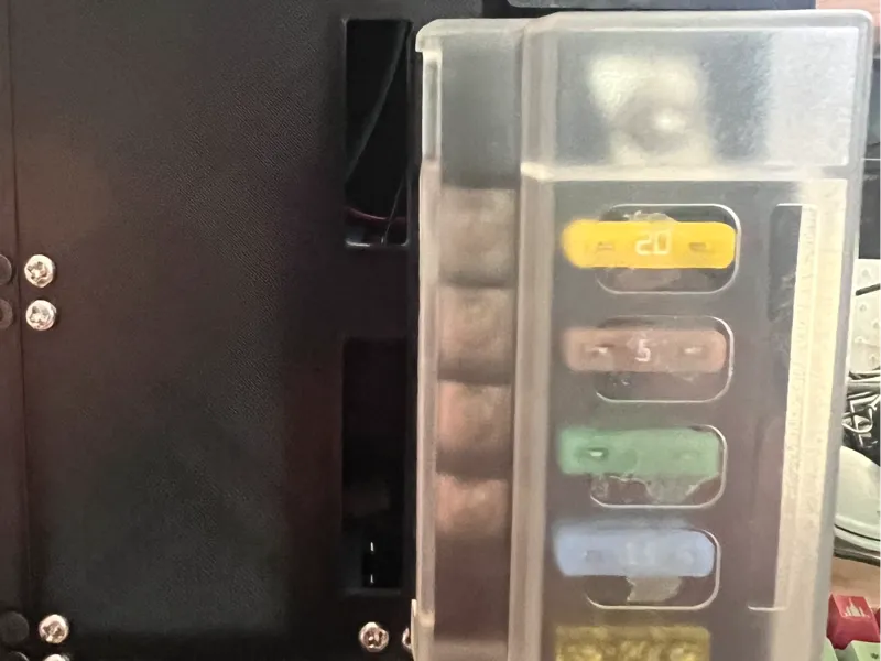 MCU Fuse Panel - 4 fuses inline