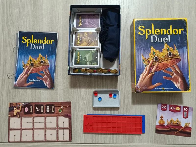 Splendor Duel Boardgame Insert