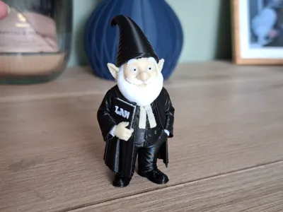 Lawyer Garden Gnome