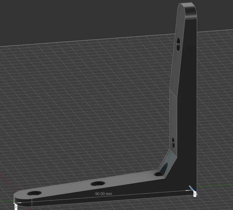 Angle for Ikea wardrobe and dresser