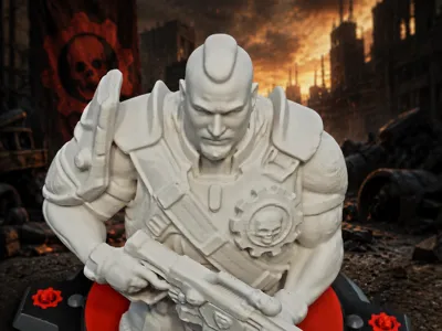 E Day gears of war XBOX controller holder