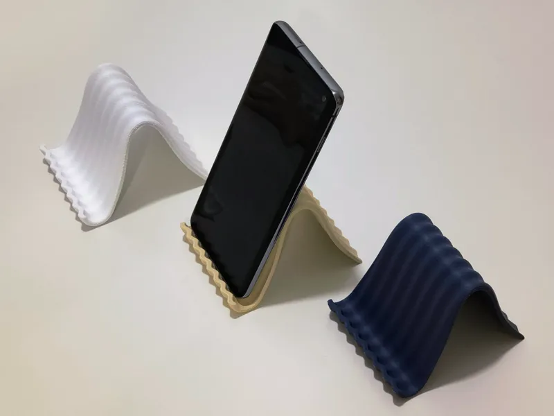 Zen minimalist cell phone holder