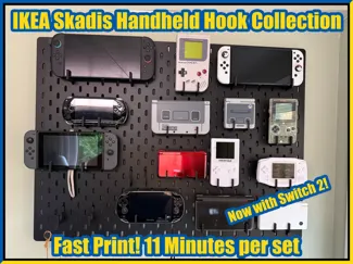IKEA Skadis Handheld Hook Mount Collection