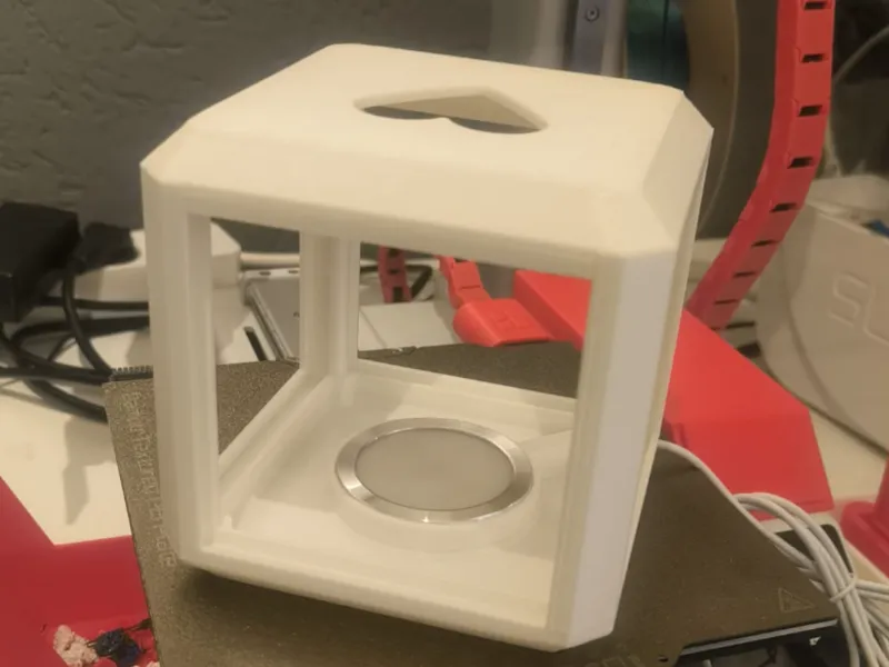 Multi-Photo Lithophane Box (Holds 4 Images)