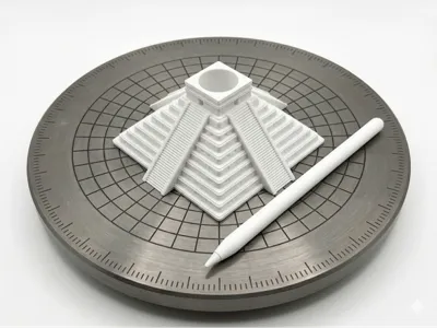 Architectural Pen Holder: Chichen Itza Pyramid