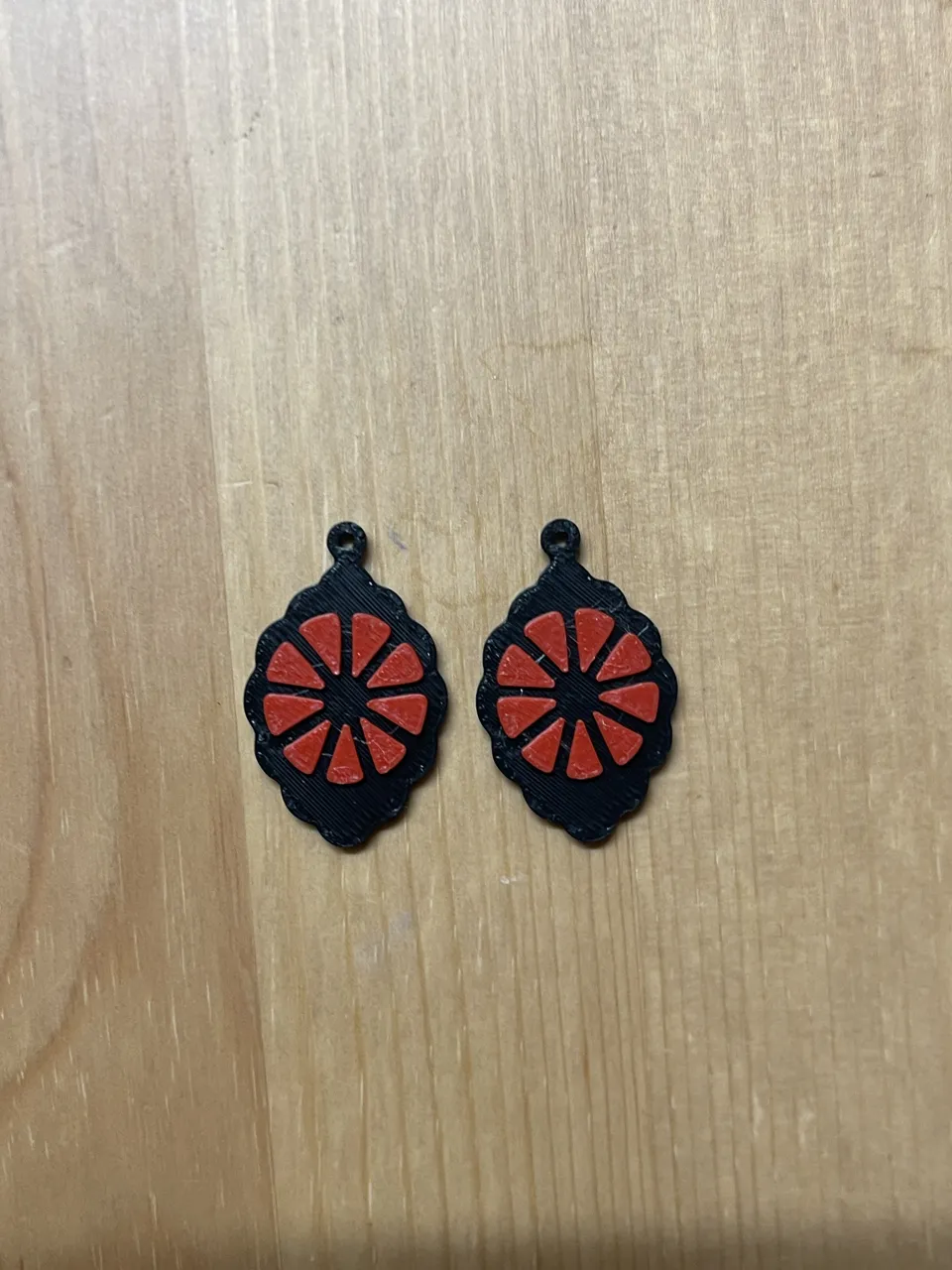 Earrings view 2