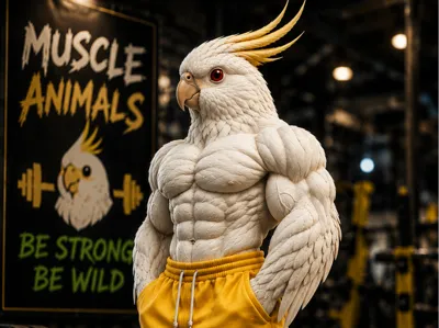 Priquito – Muscle Animals Collection (SEM AMS)