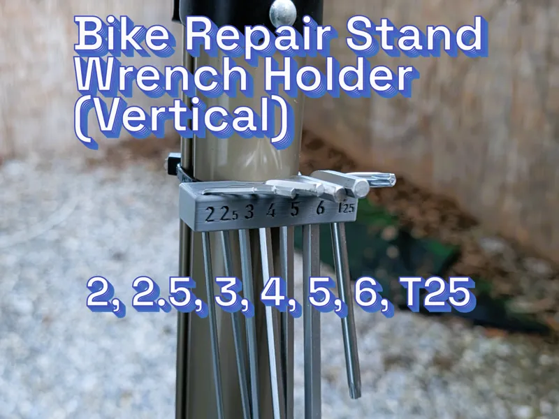 Bike Repair Stand Wrench Holder (Vertical)