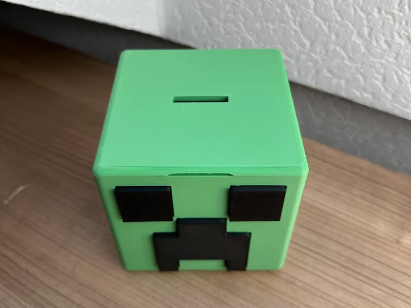 Minecraft Creeper Spardose 10cm groß