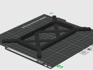 Drone body for 9mm motors