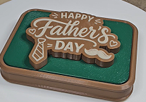 Miniatura 19 do modelo 3D Mechanically Locking Gift Card Box