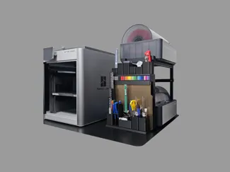 AMS/AMS 2 pro Universal Stand + Gridfinity/Plates