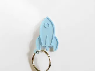 Spaceship Keychain（太空船钥匙扣）