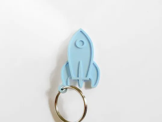 Spaceship Keychain(太空船钥匙扣)