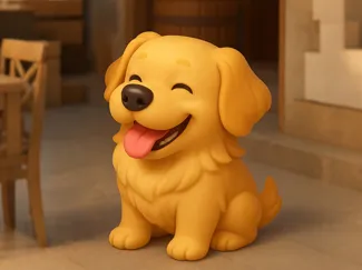 Joyful Doggo - 快乐狗狗公仔