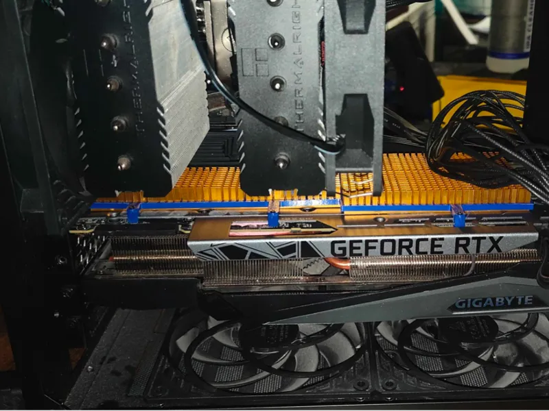 RTX 3090 "BACKPACK", better backplate cooling