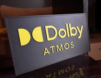 Dolby Atmos Schild Heimkino
