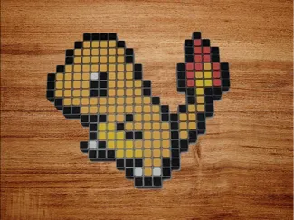 Charmander Pixel Puzzle