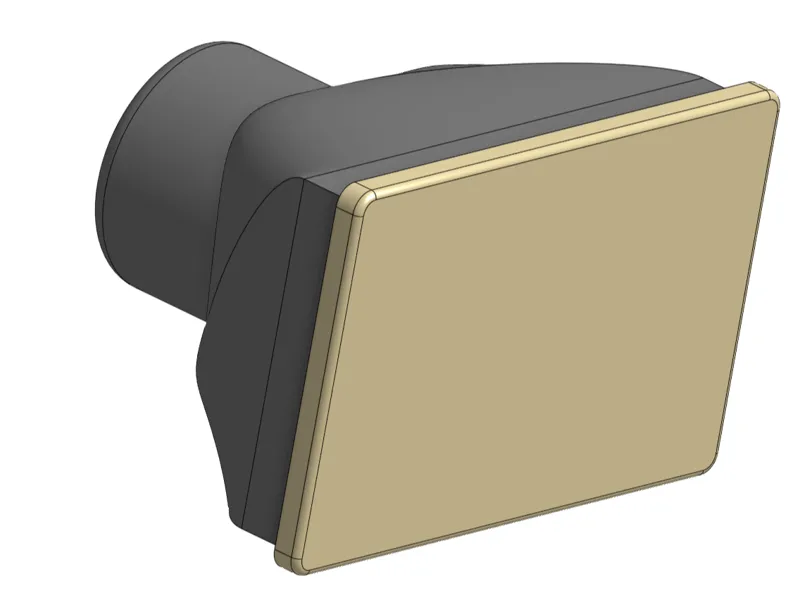 Flashlight (Torch) diffuser (27mm barrel diameter)
