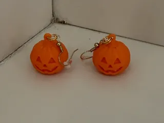Jack-o'-lantern Earrings