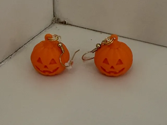 Jack-o'-lantern Earrings