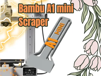 Bed Scraper BambuLab A1 Mini