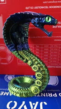 Cobra mécanique aux yeux de verre — photo 3