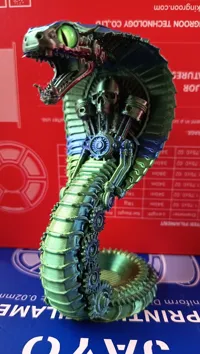 Cobra mécanique aux yeux de verre — photo 4
