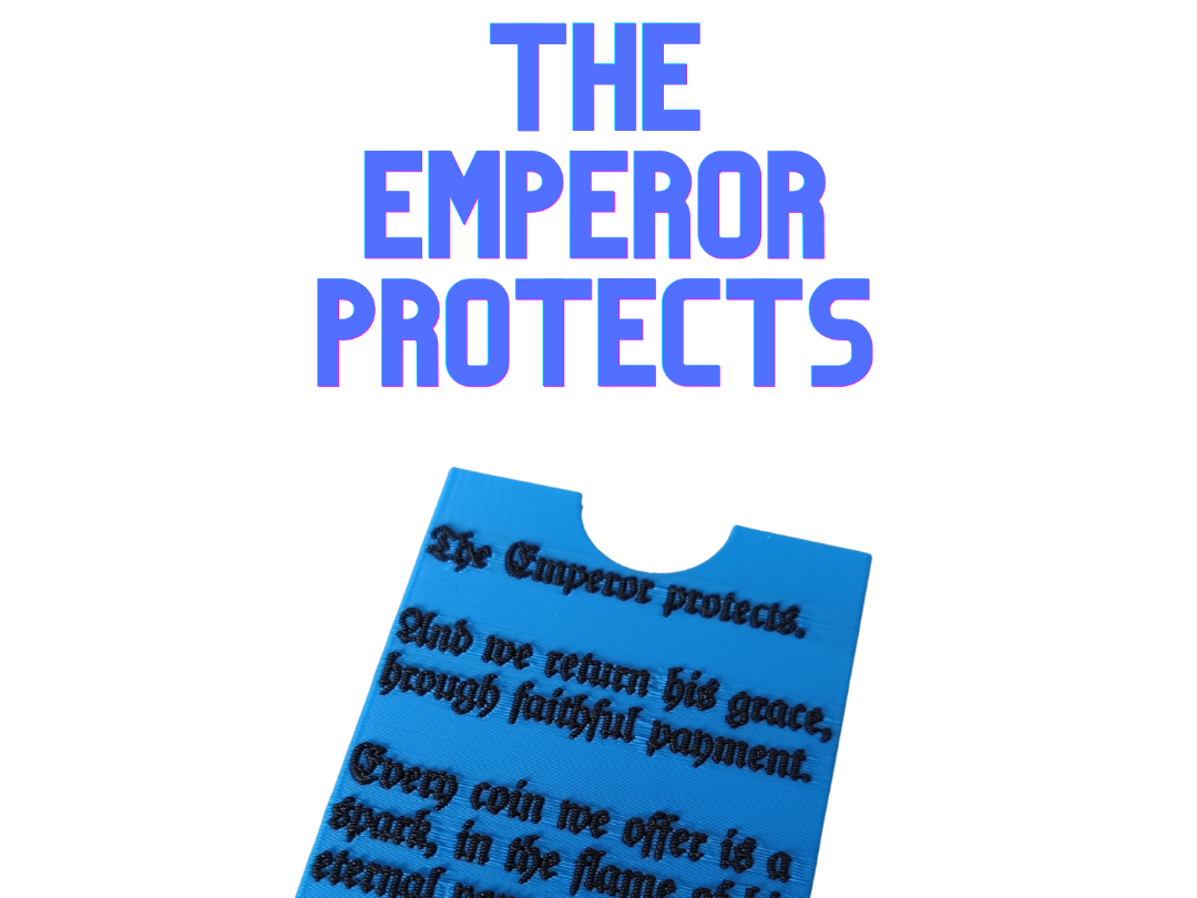 The Emperor Projects card holder