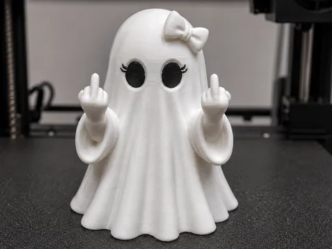 Adorno temático: Mittelfinger Geistmädchen — referencia de MakerWorld