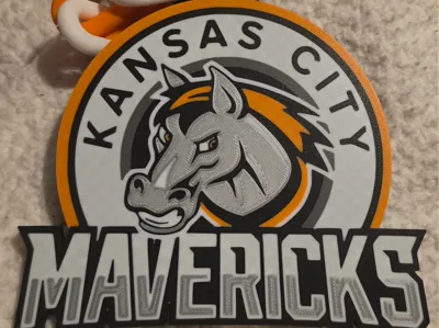 KC Mavericks Hype Chain Medalion