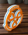 Three colors 0.2mm layer, 3 walls, 15% infill