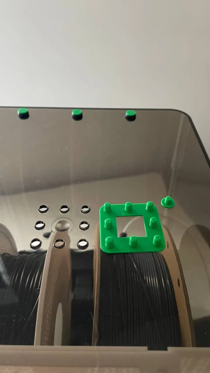 FIXDRY pin/plugs for better isolation