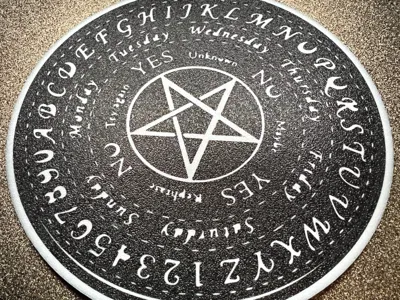 Miniatura 2 do modelo 3D Metaphysical pendulum board