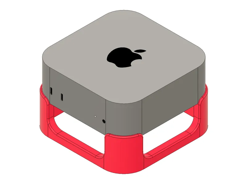 M4 Mac mini base (Lifted, 30mm)