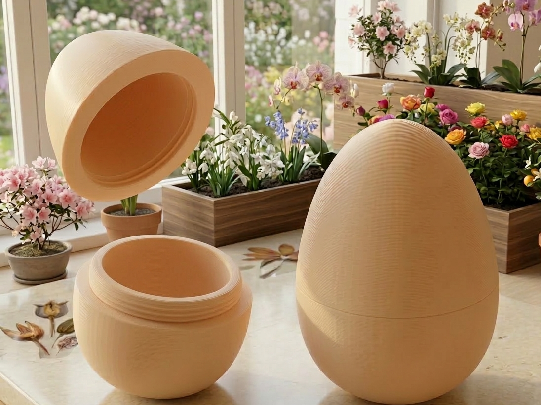 Ester Egg container - with adjustable size 