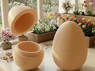 Ester Egg container - with adjustable size 
