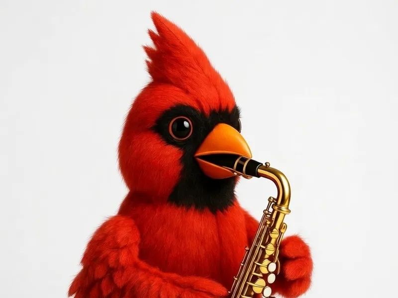 Cardinal Saxaphone