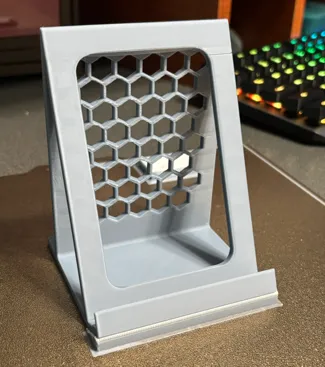 iPhone stand with PopSocket accomodation