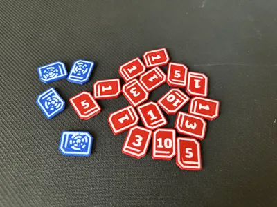 Star Wars Unlimited Double-Sided Tokens