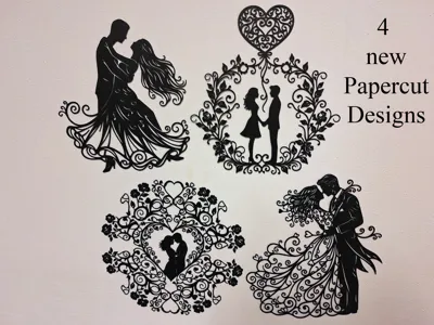 4 New Papercut Designs