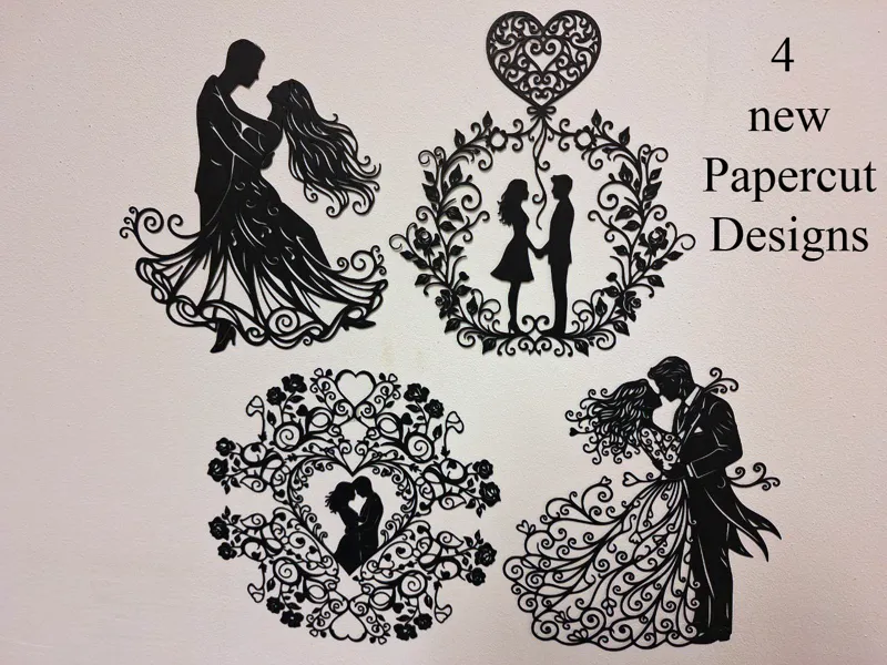 4 New Papercut Designs