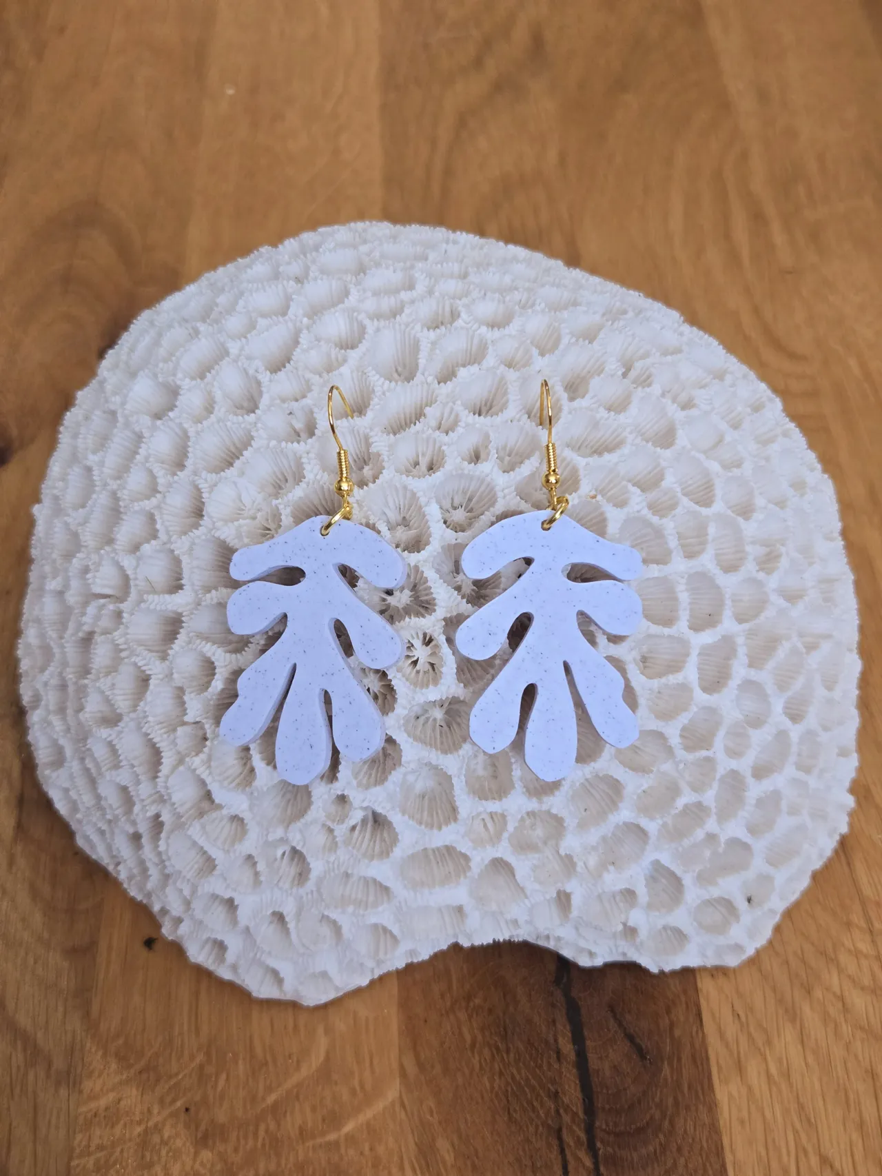 Boucles d'oreilles “Corail Abstrait” view 3
