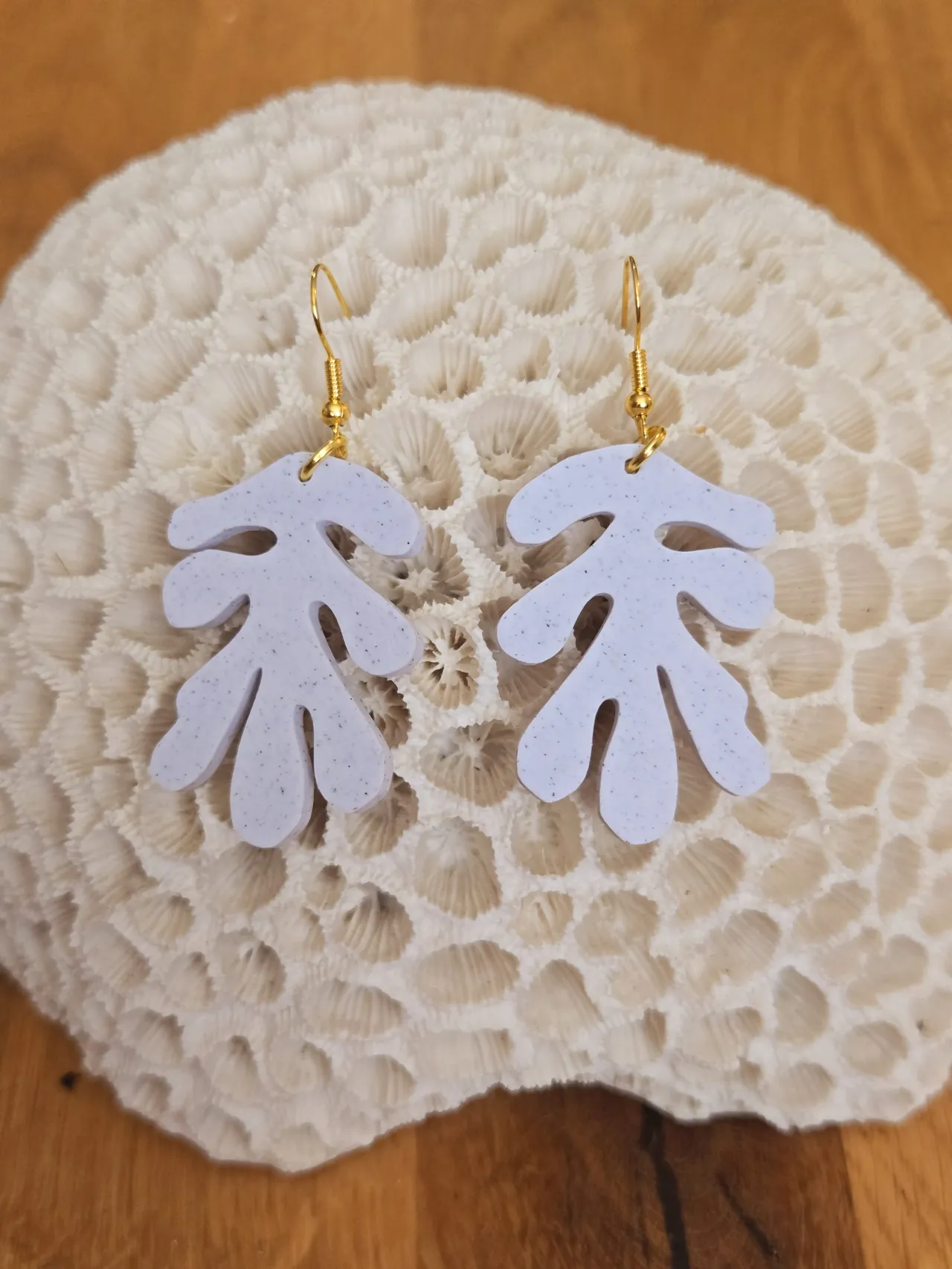 Boucles d'oreilles “Corail Abstrait” view 4