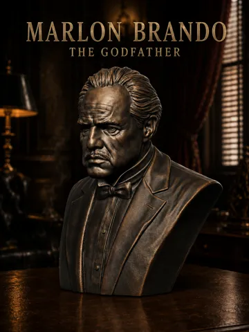 Figura decorativa: Marlon Brando as The Godfather — vista de referencia 2