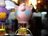 Jigglypuff flying on hot air balloon