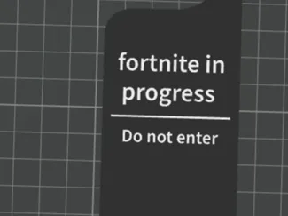 Fortnite sign