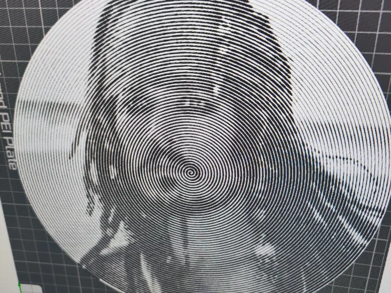 El capitán Jack Sparrow Escala grises espiral